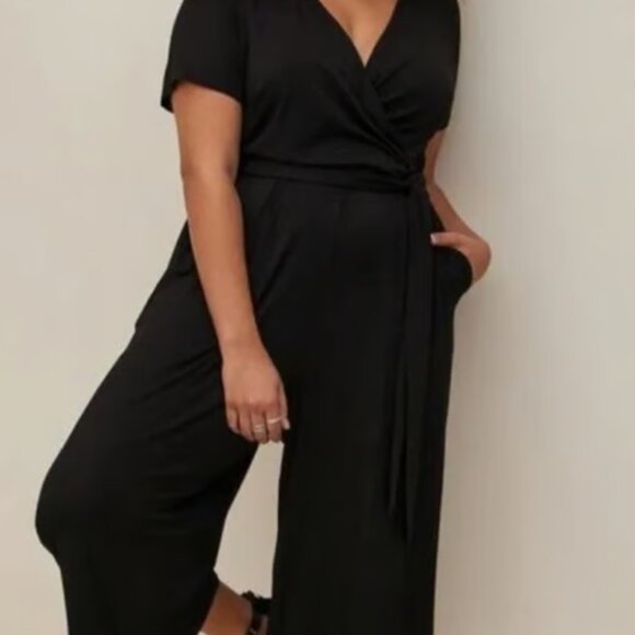 NWOT Torrid tie‎ waist jumpsuit - Picture 1 of 4